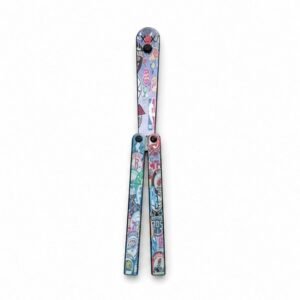 Butterfly Knife Flip Hand Knife Training Folding Knife Safe No Open Edge
