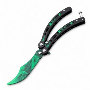 Butterfly practice knife folding unsharpened hand-throwing ornamental knife hand training knife