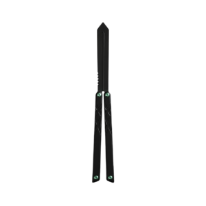 Swordfish training knife butterfly folding knife swing knife practice unsharpened 7 series butterfly knife