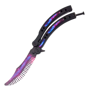 Balisong Butterfly Comb Peripheral Butterfly Practice Knife Throwing Knife Training Knife