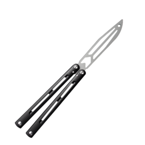 Butterfly Knife Trainer Cnc Process Sleeve Structure Butterfly Knife Fancy Anti-Slip Handle Unsharpened Practice