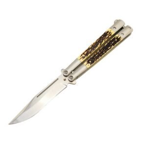Drop Point Balisong Butterfly Knife