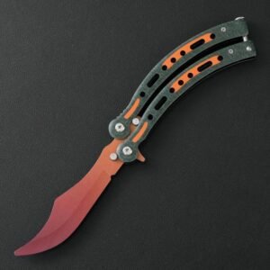 Butterfly Slaughter BALISONG Trainer Knife Upgraded