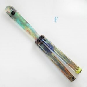 Butterfly Knife Jenny Fancy Plastic Knife Training Folding Knife
