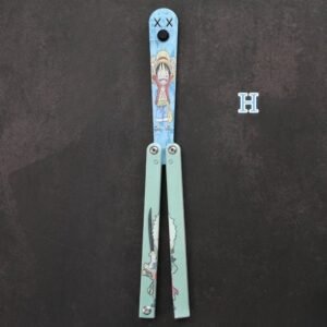 Butterfly Knife Flip Hand Knife Training Folding Knife Safe No Open Edge