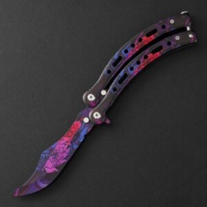 Butterfly Slaughter BALISONG Trainer Knife Upgraded