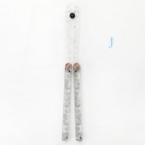 Butterfly Knife Flip Hand Knife Training Folding Knife Safe No Open Edge