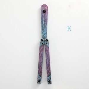 Butterfly Knife Flip Hand Knife Training Folding Knife Safe No Open Edge
