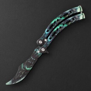 Butterfly Slaughter BALISONG Trainer Knife Upgraded