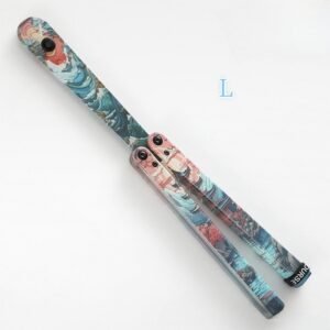 Butterfly Knife Jenny Fancy Plastic Knife Training Folding Knife