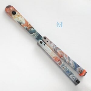 Butterfly Knife Jenny Fancy Plastic Knife Training Folding Knife