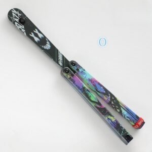 Butterfly Knife Jenny Fancy Plastic Knife Training Folding Knife