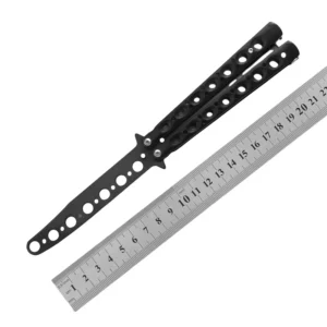 butterfly knife butterfly knife novice practice knife butterfly comb toy practice knife full steel unsharpened