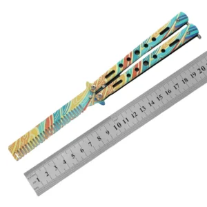 butterfly knife butterfly knife novice practice knife butterfly comb toy practice knife full steel unsharpened