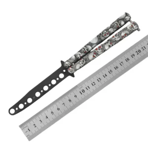 butterfly knife butterfly knife novice practice knife butterfly comb toy practice knife full steel unsharpened