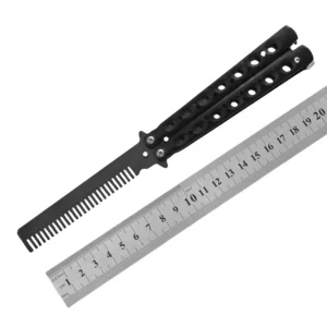 butterfly knife butterfly knife novice practice knife butterfly comb toy practice knife full steel unsharpened