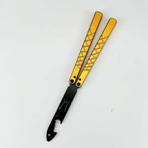 New Aviation Aluminum Handle Practice Butterfly Knife
