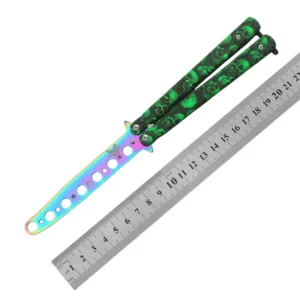 butterfly knife butterfly knife novice practice knife butterfly comb toy practice knife full steel unsharpened