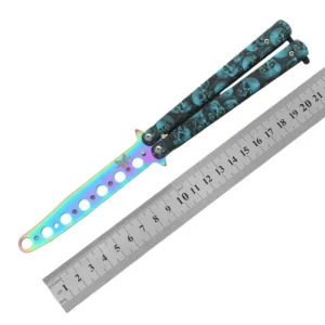 butterfly knife butterfly knife novice practice knife butterfly comb toy practice knife full steel unsharpened