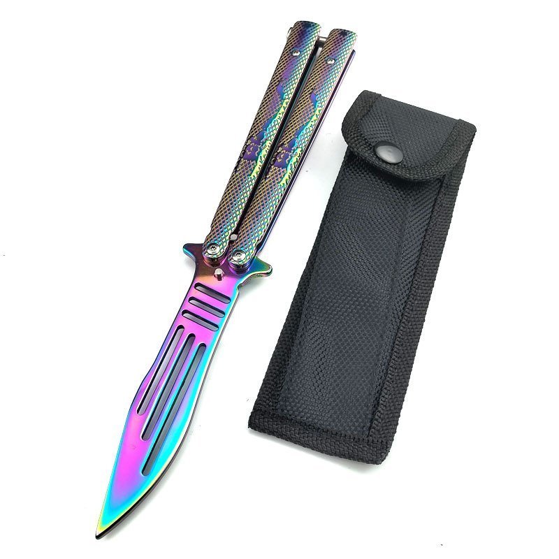 O1CN01zZFYbf24jAFAIZAx4_2218296487426-0-cib.jpg Hot selling unsharpened butterfly practice knife